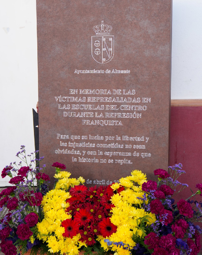 Homenaje a las víctimas represaliadas y reivindicación de la memoria